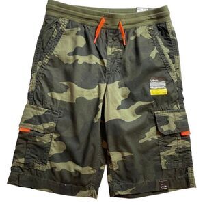 Urban Pipeline Boys Large 14/16 Knit Waistband Cargo Shorts in Regular